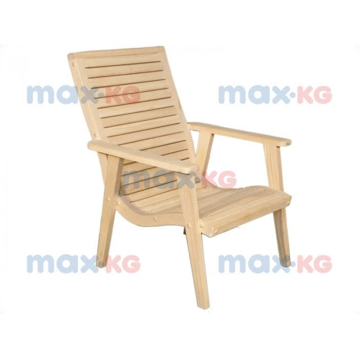 Кресло с изгибом, кедр