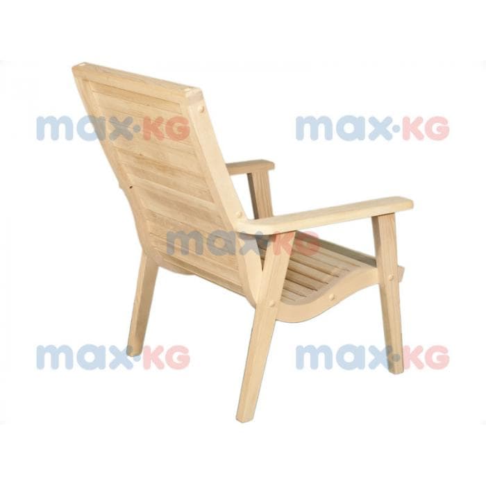 Кресло с изгибом, кедр