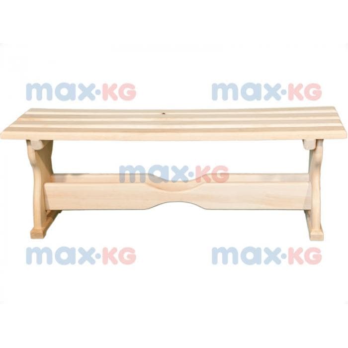 Лавка 120 x 40 x 44,5 см, кедр