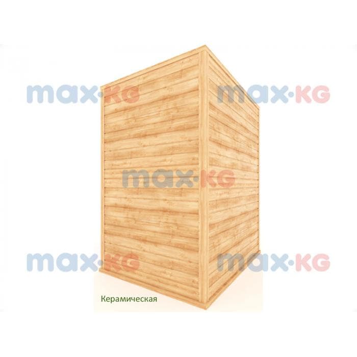 Инфракрасная сауна керамика, 4-местная, 200*130*170 см, 8 излучателей, кедр