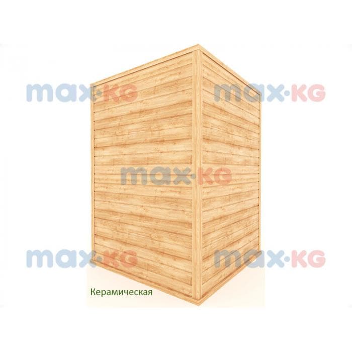 Инфракрасная сауна керамика, 4-местная угловая, 200*150*150 см, 10 излучателей, кедр