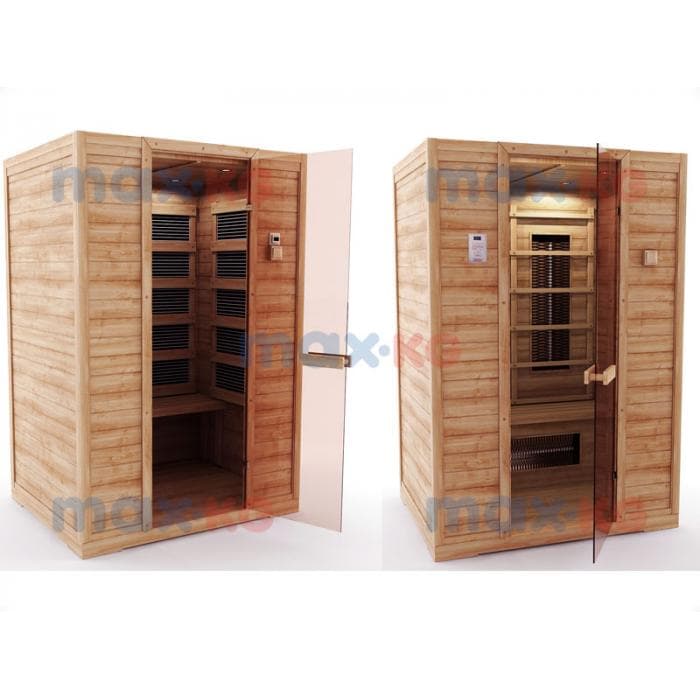 Инфракрасная сауна керамика, 6-местная, 200*180*170 см, 16 излучателей, кедр