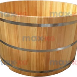 Купель круглая из кедра h100 / O150 / 4 см