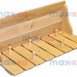 Вешалка с полкой 30*150 см, кедр