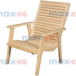 Кресло с изгибом, кедр