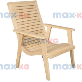 Кресло с изгибом, кедр