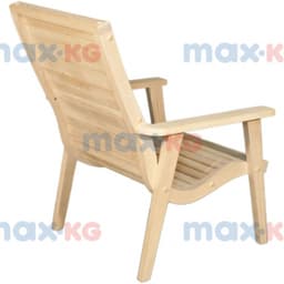 Кресло с изгибом, кедр