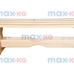 Лавка 120 x 40 x 44,5 см, кедр