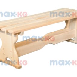 Лавка 120 x 40 x 44,5 см, кедр