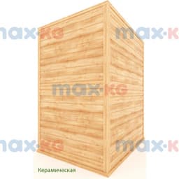 Инфракрасная сауна керамика, 4-местная, 200*130*170 см, 8 излучателей, кедр