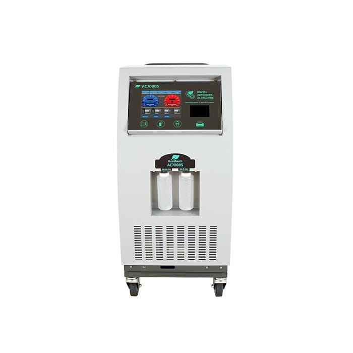Установка для заправки автокондиционеров GRUNBAUM AC7000S, автоматическая, R134