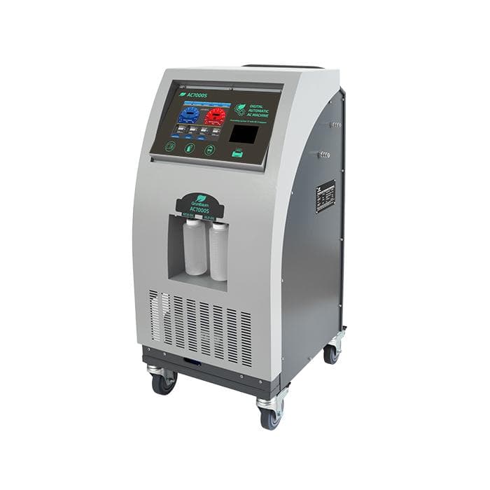 Установка для заправки автокондиционеров GRUNBAUM AC7000S, автоматическая, R134