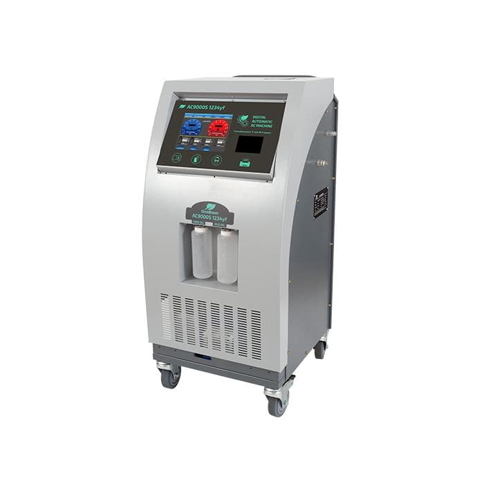 Установка для заправки автокондиционеров GRUNBAUM AC9000S 1234yf, автоматическая, 1234yf