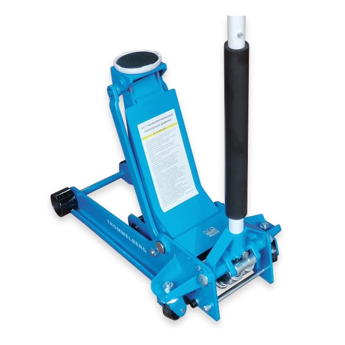 Домкрат подкатной гаражный TrommelBerg XRD0375