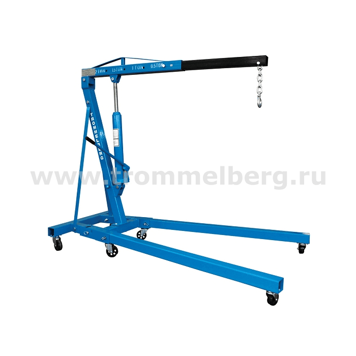 Кран гидравлический гаражный TrommelBerg C10601B 2т складной