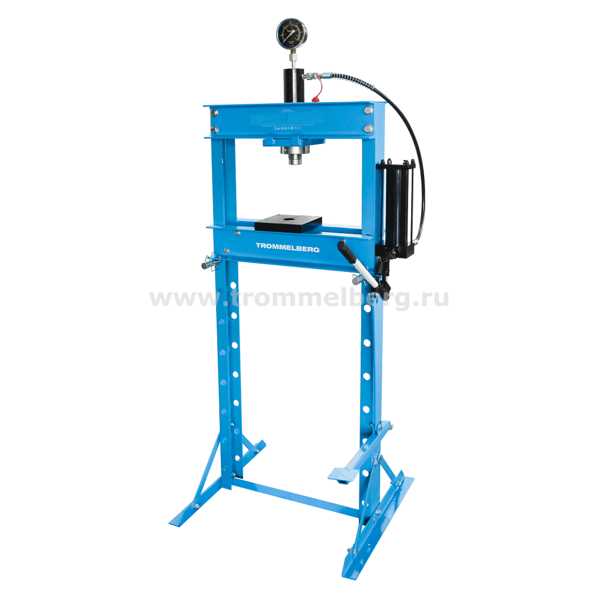 Пресс напольный TrommelBerg SD200805C 20т с манометром