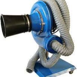 Установка мобильная со шлангом для вытяжки отработанных газов TrommelBerg MFS-0,9, вентилятор 1900 м3/ч, 220В