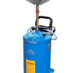 Установка 80 л TrommelBerg UZM70 для слива масла с подъёмной ванной