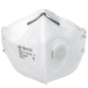 Полумаска фильтрующая складная с клапаном FFP2 в индивидуальной упаковке