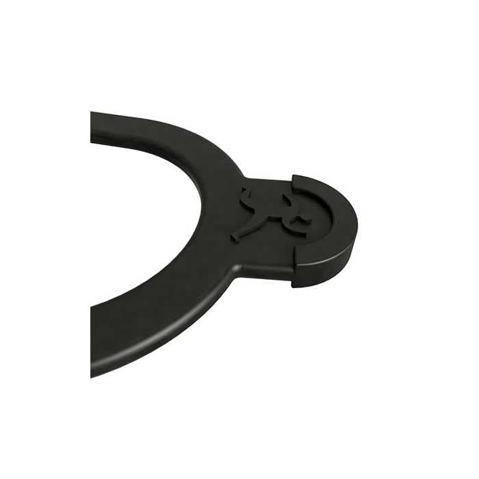 Диск олимпийский ONLYTOP, обрезиненный, с тройным хватом, 10 кг, d=50 мм