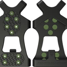 Диск олимпийский ONLYTOP, обрезиненный, с тройным хватом, 5 кг, d=50 мм