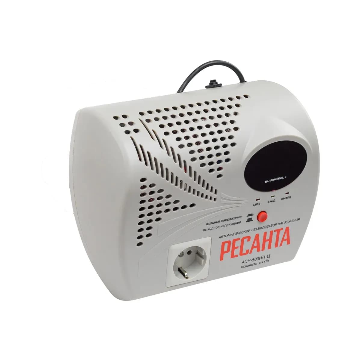 Стабилизатор Ресанта АСН-500Н1/1-Ц (АСН-500 Н/1-Ц) (63/6/9)