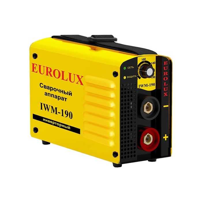 Аппарат сварочный Eurolux IWM-190 ПВ-70% 190А 65/27