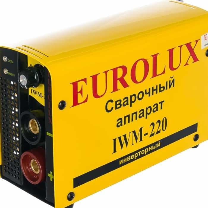 Аппарат сварочный инверторный Eurolux IWM-220 ПВ-70% 10-220А