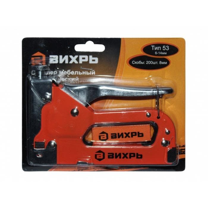 Степлер мебельный Вихрь тип скобы 53 73/9/3/1