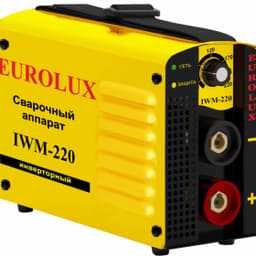 Аппарат сварочный инверторный Eurolux IWM-220 ПВ-70% 10-220А