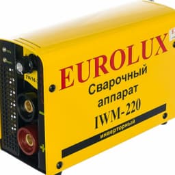 Аппарат сварочный инверторный Eurolux IWM-220 ПВ-70% 10-220А