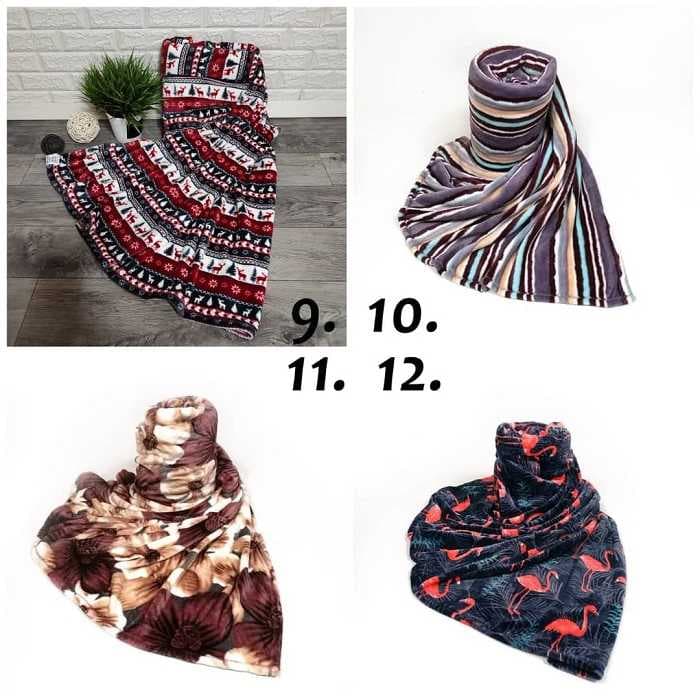 Плед с рукавами и капюшоном