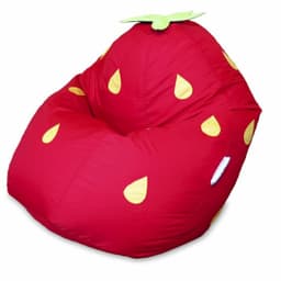 Кресло мешок "Клубника" 100 см