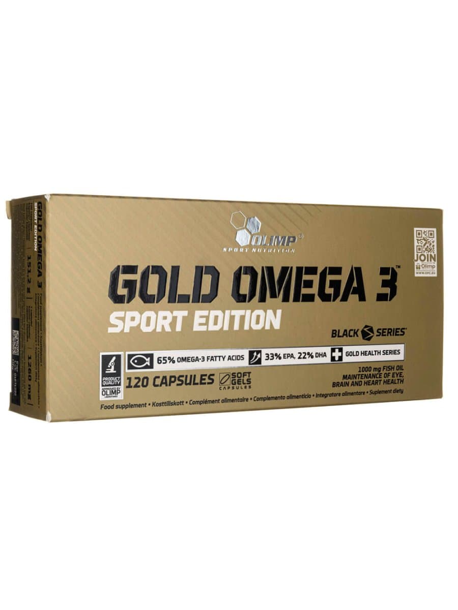 Омега кислоты Olimp Gold Omega 3 Sport Edition 120 капсул