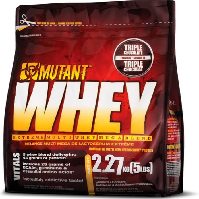 Протеин Mutant Whey 2270 гр много вкусов