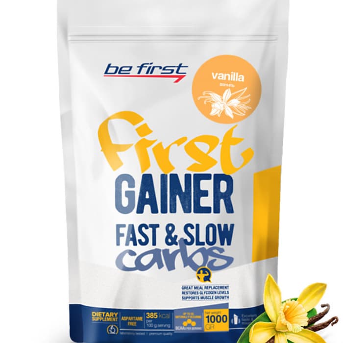 Гейнер Be First Gainer Fast &amp; Slow Carbs 1000 гр в ассортименте