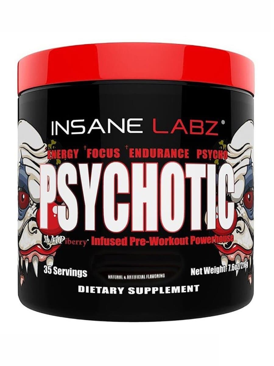 Предтренировочный комплекс Insane Labz PSYCHOTIC в ассортименте