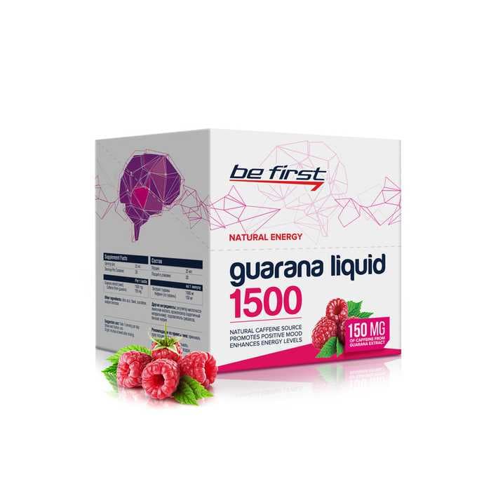 L-Карнитин Be First Guarana Liquid 1500 25 мл малина
