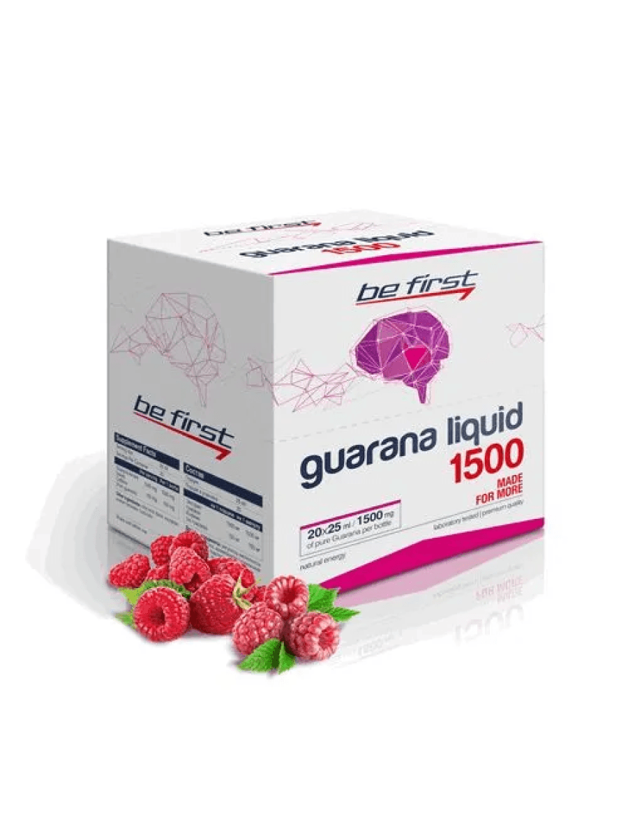 L-Карнитин Be First Guarana Liquid 1500 25 мл малина
