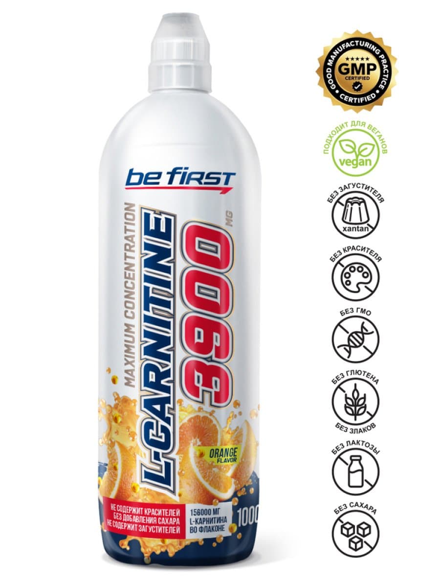 L-Карнитин Be First L-carnitine 3900 1 литр