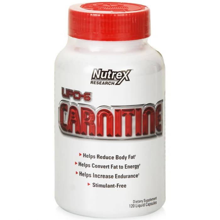 L-Карнитин Nutrex Lipo-6 L-carnitine 120 капсул