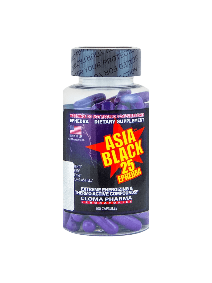 Жиросжигатель Cloma Pharma Asia Black 100 капсул