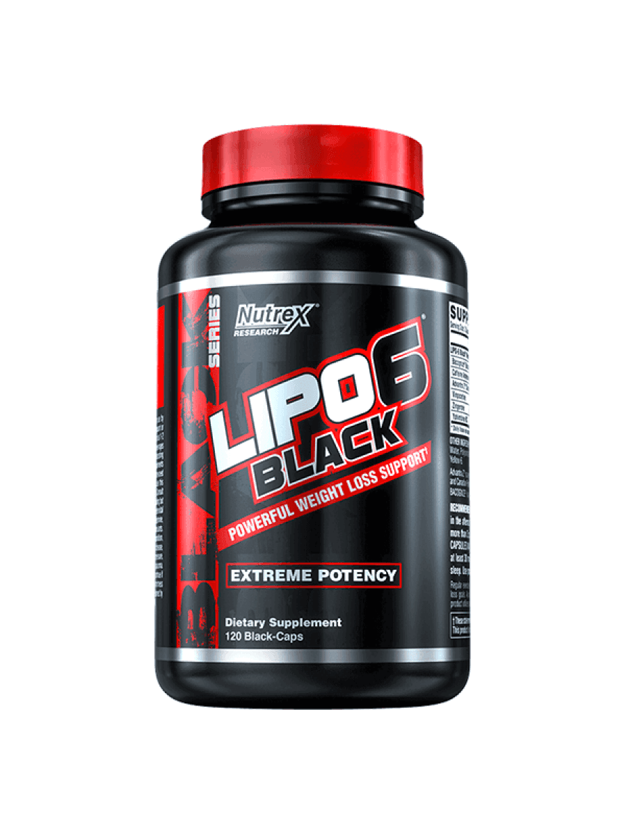 Жиросжигатель Lipo 6 Black INTL 120 капсул
