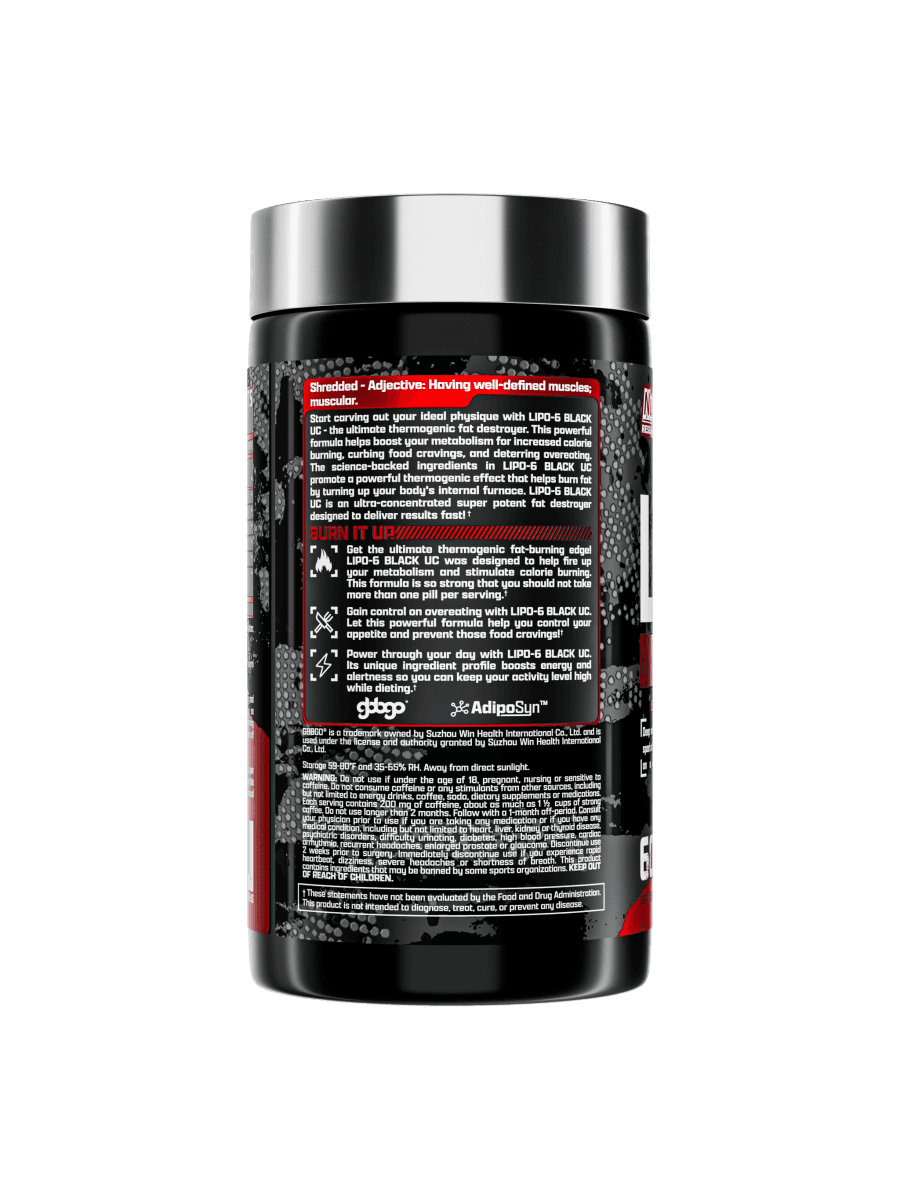 Жиросжигатель LIPO-6® Black Ultra Concentrate 60 капсул