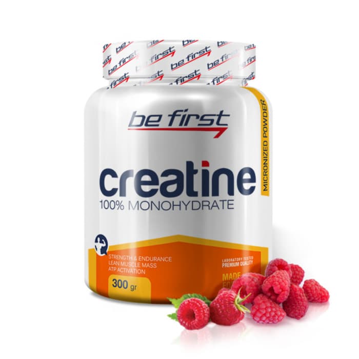 Креатин Be First Creatine Micronized Powder 300 гр много вкусов