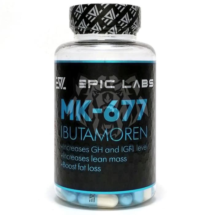 Анаболический комплекс Epic Labs MK-677 Ibutamoren (90 капсул.), 16 мг в 1 капсул