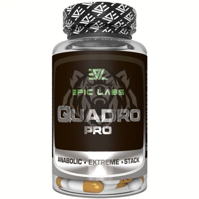Анаболический комплекс Epic Labs QUADRO PRO 60 CAPS (MIX MK-677+YK-11+LGD-4033+RAD-140)