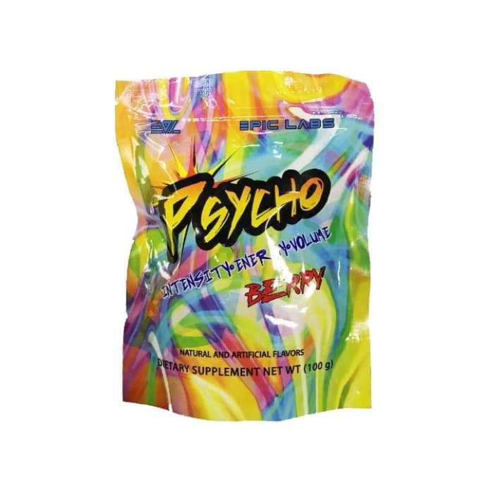 Предтренировочный комплекс Psycho Epic Labs 100 гр