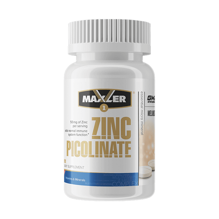 Витаминный комплекс Maxler Zinc Picolinate 50 mg 60 капсул