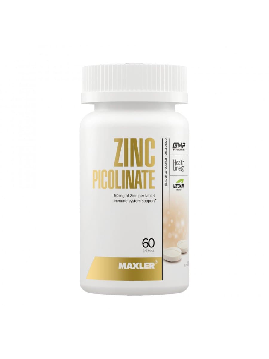 Витаминный комплекс Maxler Zinc Picolinate 50 mg 60 капсул